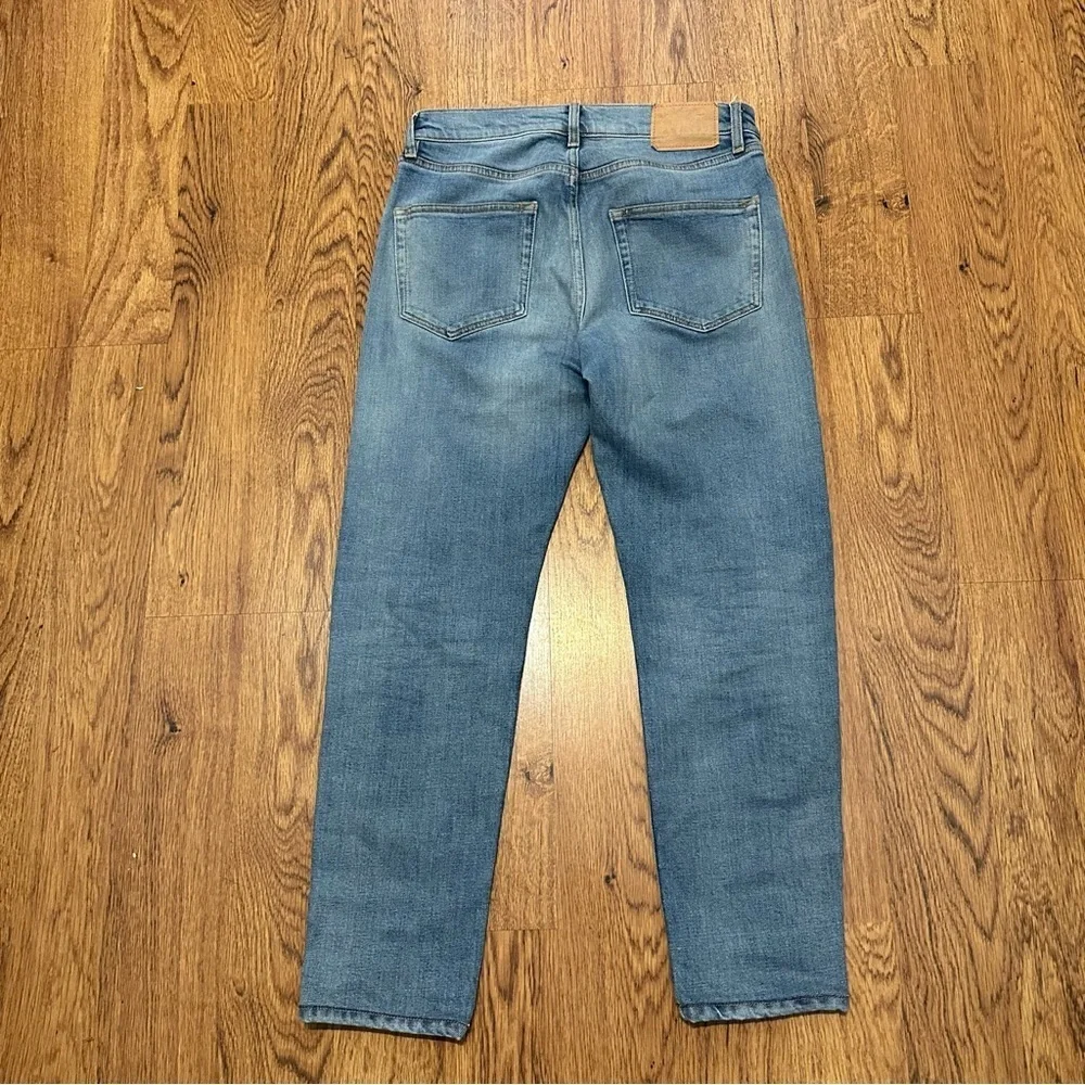 Jeanerica TM005 Light Vintage Color Cotton Blend Denim Tapered Fit Jeans 29/32